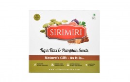 Sirimiri Fig n Flax & Pumpkin Seeds Bars  Box  240 grams